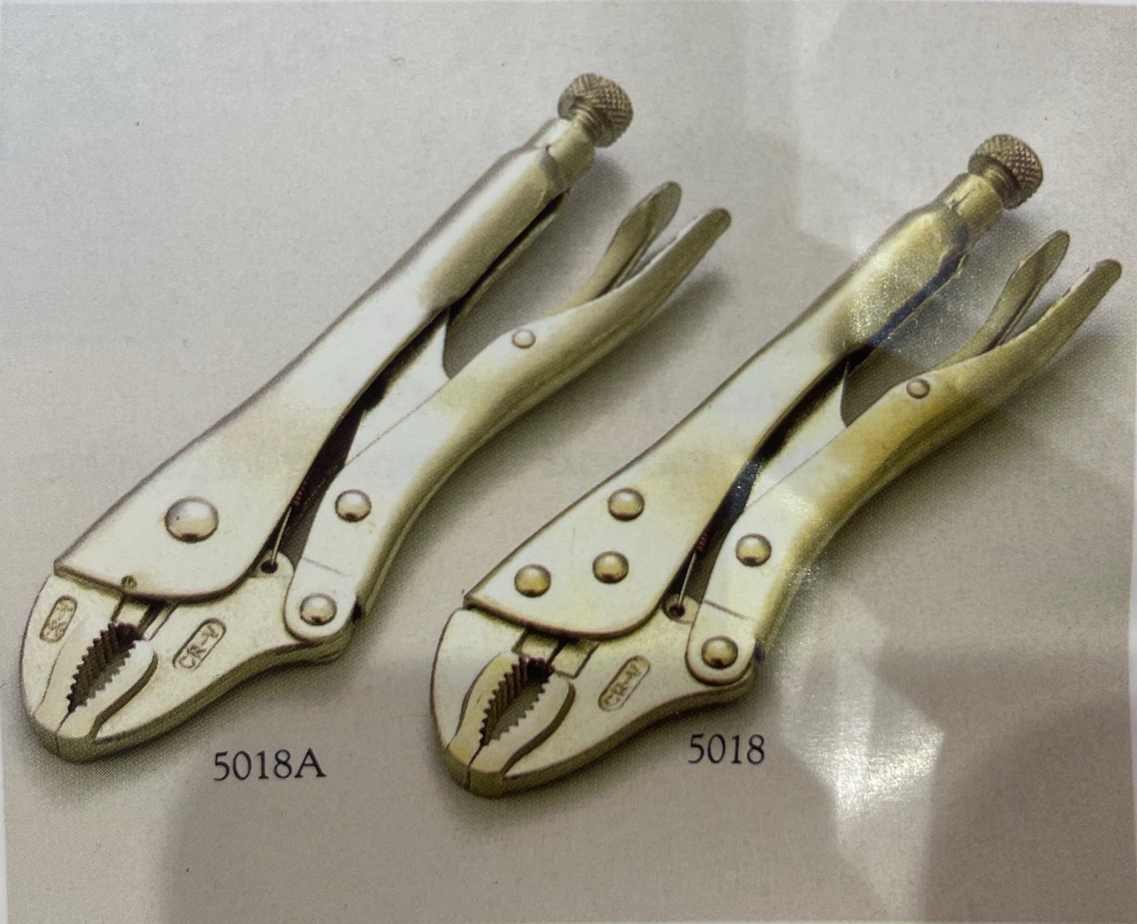 Heavy Duty Locking Pliers – Curved Jaws with Wire Cutter | Cr-Va Steel