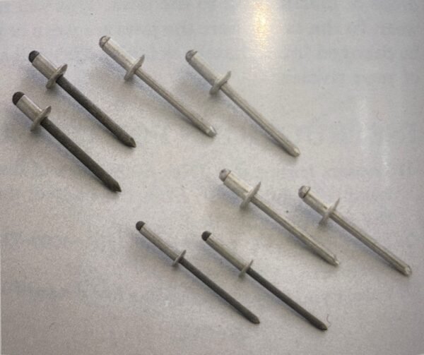 Break Mandrel Blind Rivets – Domed, Countersunk, and Large Flange Heads in Aluminum, Steel, Copper