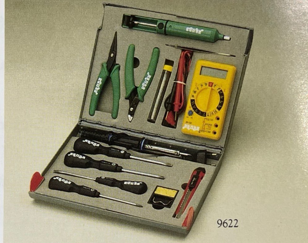 Deluxe Electronic Services Kit with Soldering Tools – 15-in-1 Toolkit