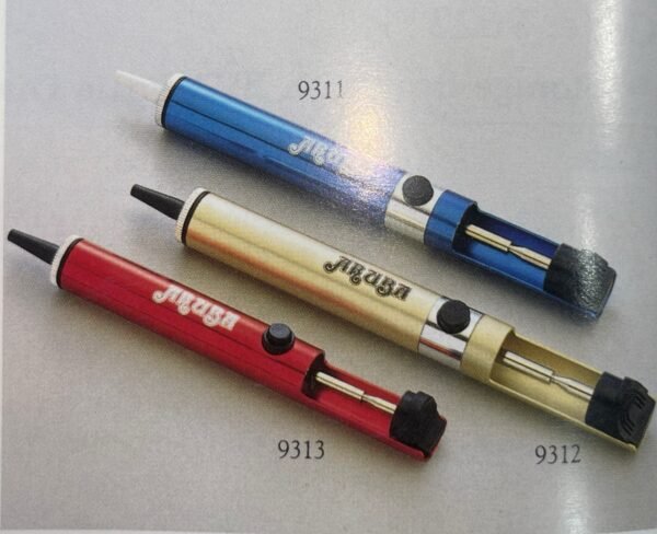 ARUBA Desoldering Pump with Aluminum Body and Multiple Tip Options