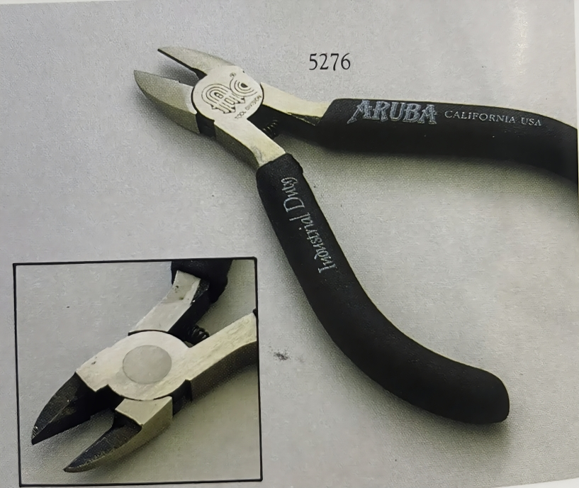 Semi-flush Cutting Diagonal Cutter 4½″ – For Wire Below 1.3mm (Code: 5276)