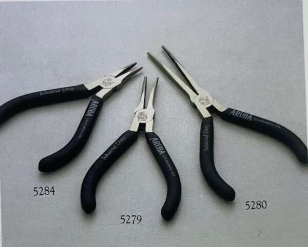 Needle Nose / Flat Nose Pliers – With Serrated Jaws (Codes: 5284, 5279, 5280)