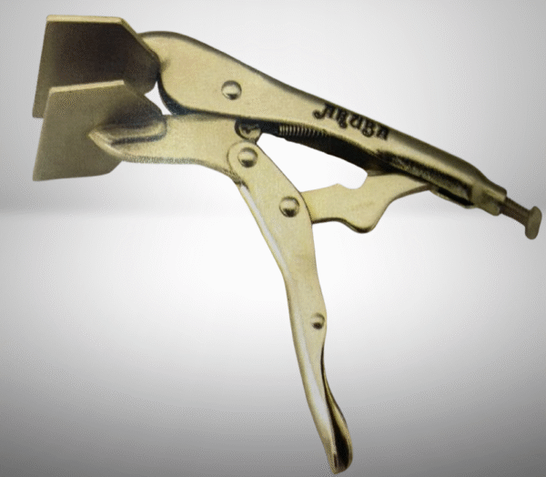 Aruba wide jaw sheet metal locking clamp for welding and crimping”