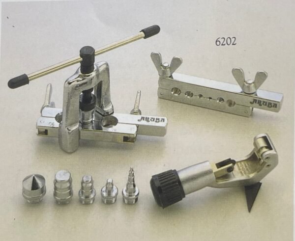 ARUBA 6202 Single Flaring Tool and Swaging Set with Cutter and Storage Case