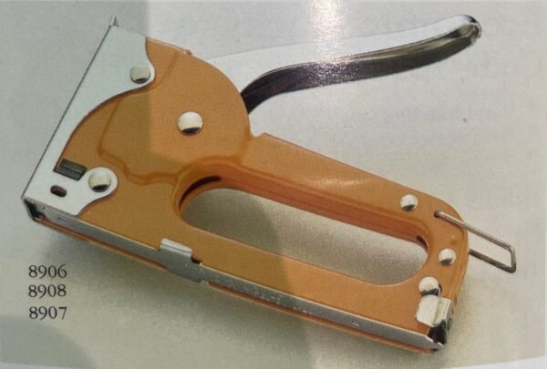 Staple Gun-Tacker with standard, widened, and narrowed channel options for various staple sizes