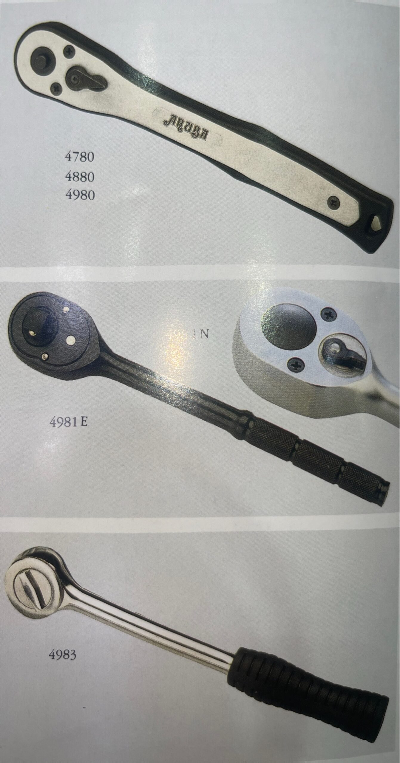 Professional Ratchet Handles with Quick Release