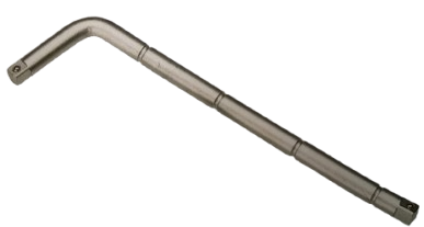 1/2" Dr. ‘L’ Handle – Heavy-Duty L Type Wrench Handle 12½" – Model 4986