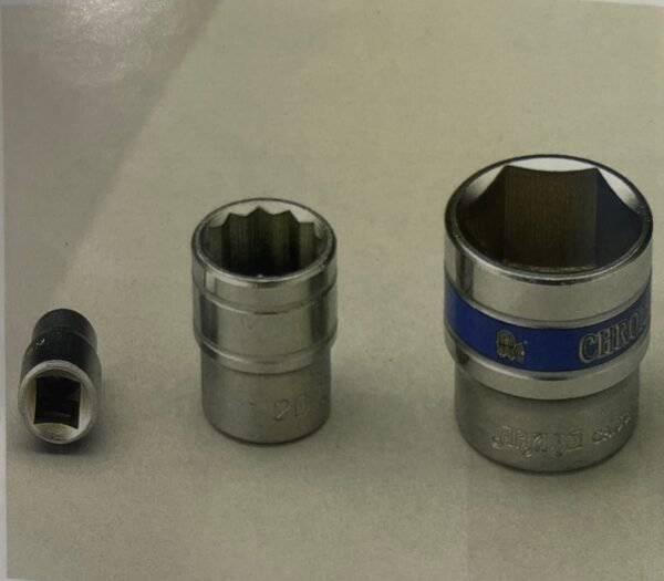 SAE 1/2" Drive Hand Socket Set – AF Sizes 5/16" to 1-7/16"