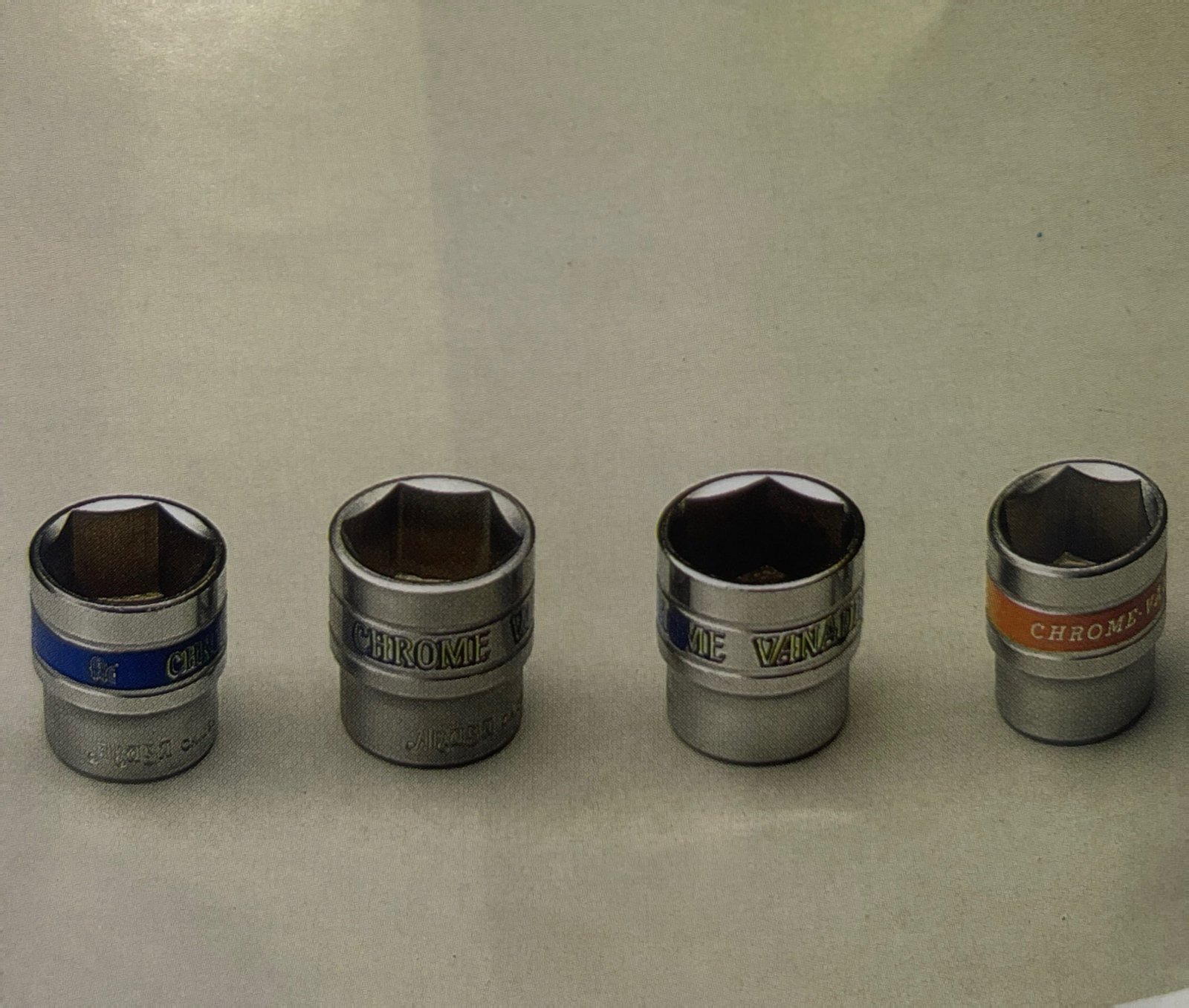 SAE 1/2" Drive Hand Socket Set – AF Sizes 5/16" to 1-7/16"