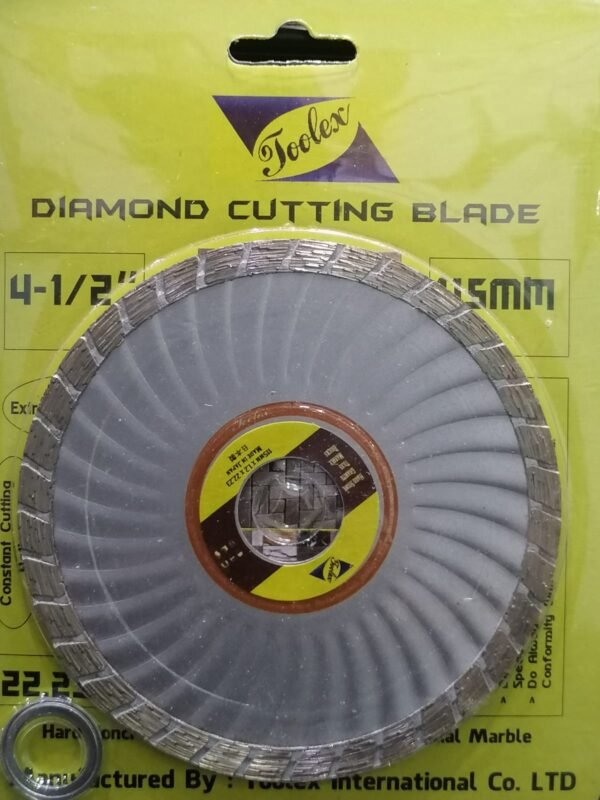 TooLex TL115S segmented diamond cutting blade for concrete and masonry