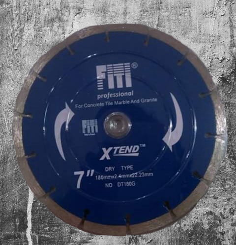 FITI X'TEND DT180G segmented diamond cutting blade for dry use on concrete and stone